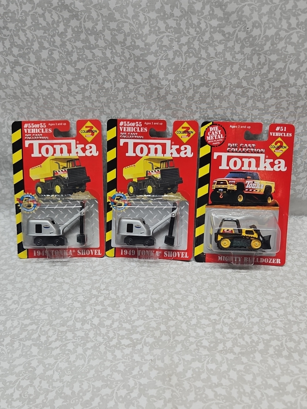 Maisto Tonka Mighty Bulldozer #51 & 1949 Tonka Shovel's #55
